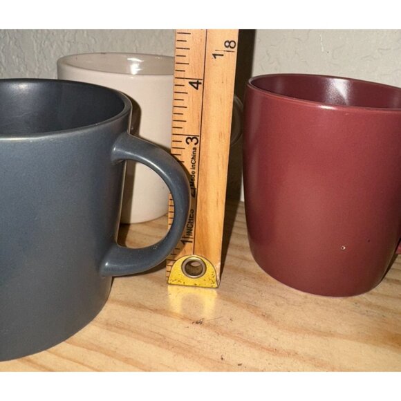 Set Ikea &Anko Ceramic Coffee Mug Cup 3" Tall - Picture 10 of 11